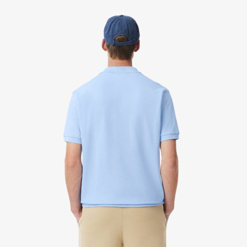 Lacoste Original L.12.12 Petit Pique Cotton Polo Shirt Pale Blue