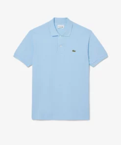 Lacoste Original L.12.12 Petit Pique Cotton Polo Shirt Pale Blue