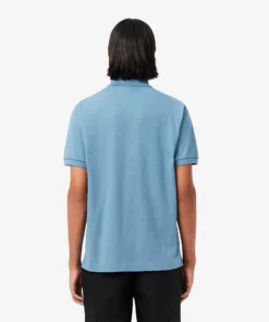 Lacoste Original L.12.12 Petit Pique Cotton Polo Shirt Blue
