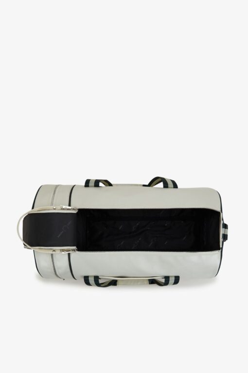 Fred Perry Classic Barrel bag Ecru/Night Green