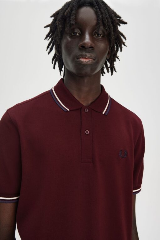Fred Perry M3600 Pique Oxblood