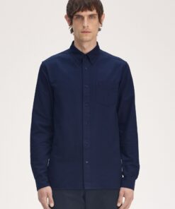 Fred Perry Oxford Shirt Midnight Blue