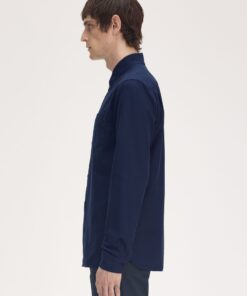 Fred Perry Oxford Shirt Midnight Blue