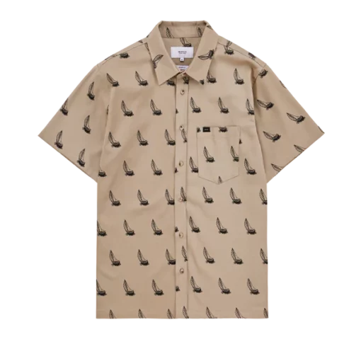 Makia Heeling Shirt Light Taupe
