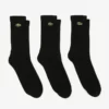 Lacoste 3-Pack Sport Socks Black
