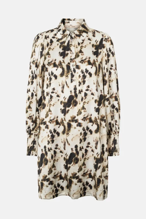 Rue de Femme Faustine Dress Oyster Gray