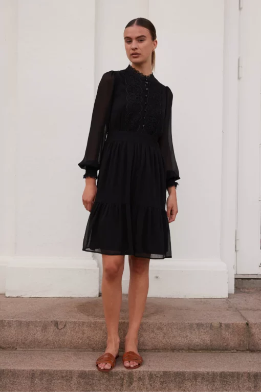 Rue de Femme Sigrida Dress Black