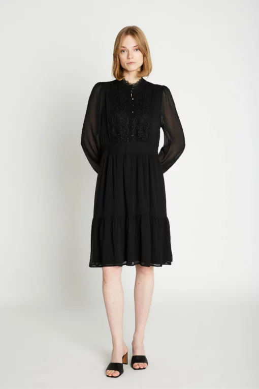 Rue de Femme Sigrida Dress Black