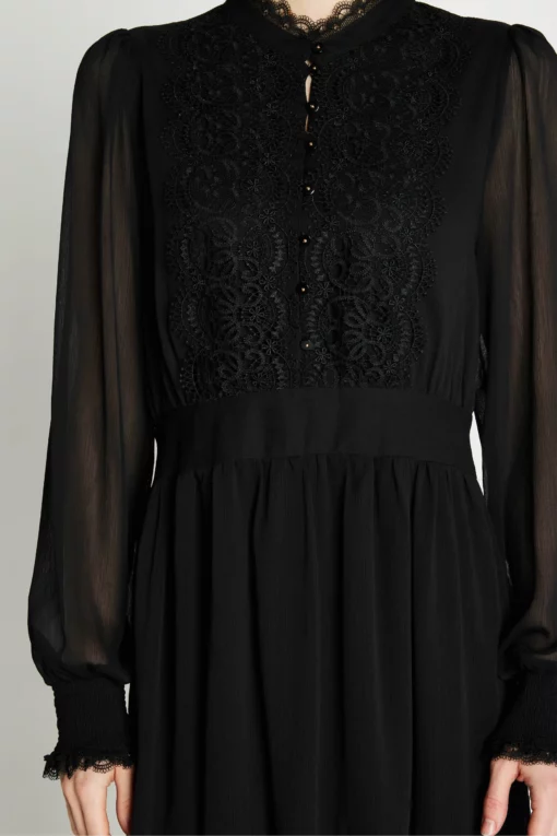 Rue de Femme Sigrida Dress Black