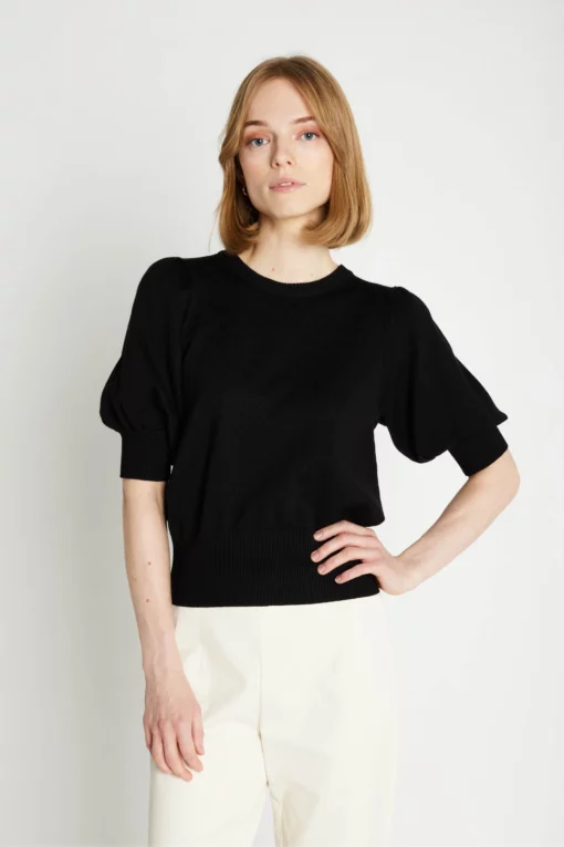 Rue de Femme Softy Sorrel Knit Black