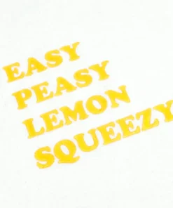 On Vacation Lemon Squeezy T-shirt White