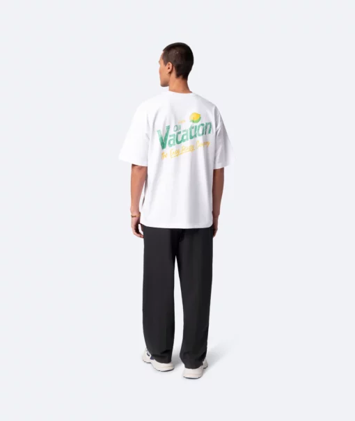 On Vacation Lemonade T-shirt White