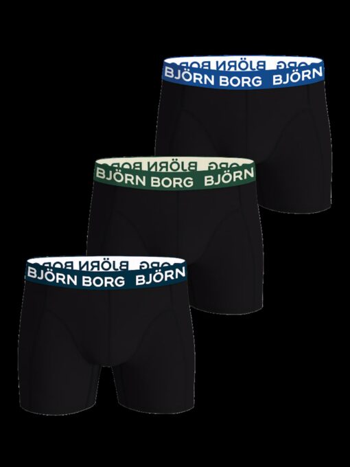 Björn Borg Cotton Stretch Boxer 3-pack Black