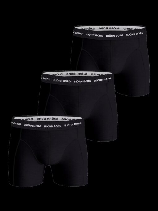 Björn Borg Cotton Stretch Boxer 3-pack Black