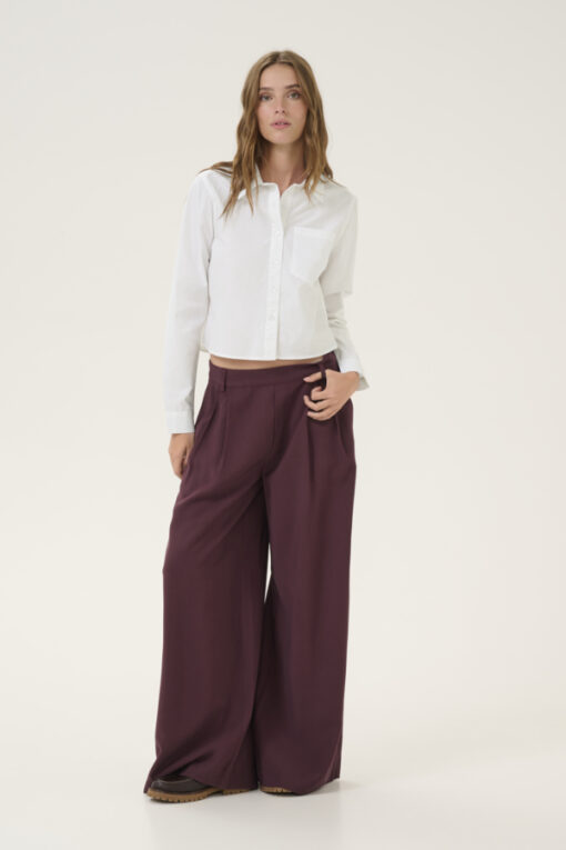 My Essential Wardrobe SunnaMW Short Shirt Bright White