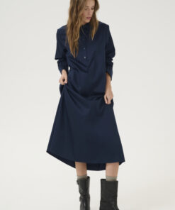 My Essential Wardrobe SunnaMW Dress Dark Sapphire