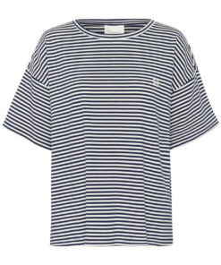 My Essential Wardrobe DanaMW T-shirt Navy/Offwhite Stripe
