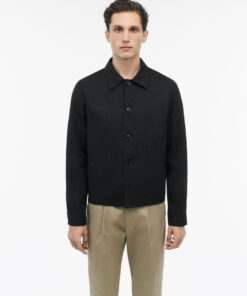 Tiger of Sweden Barnaby Relaxed-fit Linen Shirt Black