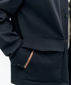 Tiger of Sweden Alberio PP Tailored Overshirt Dark Blue