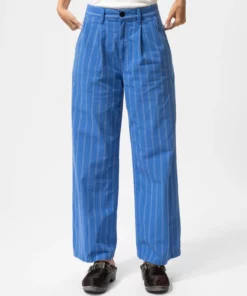 Nudie Jeans Gullan Striped Workwear Pants