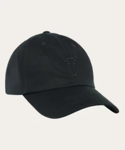 Knowledge Cotton Apparel Twill Baseball Cap Black Jet