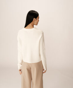 Grace & Mila Cardigan Ecru Pam