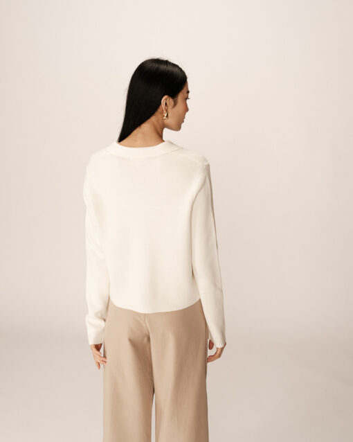 Grace & Mila Cardigan Ecru Pam