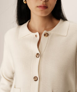 Grace & Mila Cardigan Ecru Pam