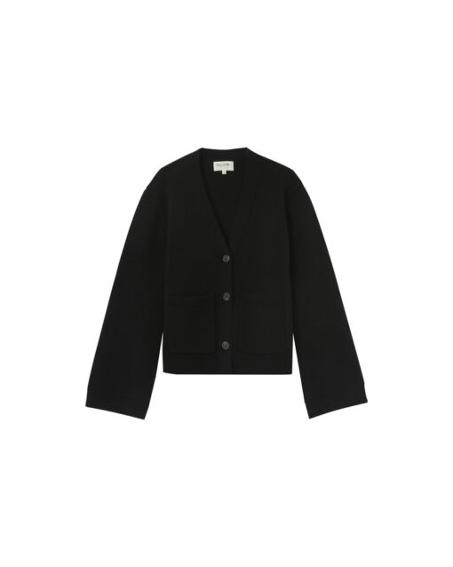 Grace & Mila Cardigan Noir Paolino