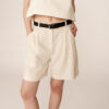Grace & Mila Bermuda Ecru Pastel Shorts