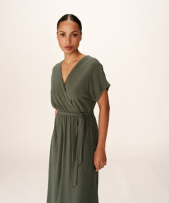 Grace & Mila Long Dress Vert Pollen