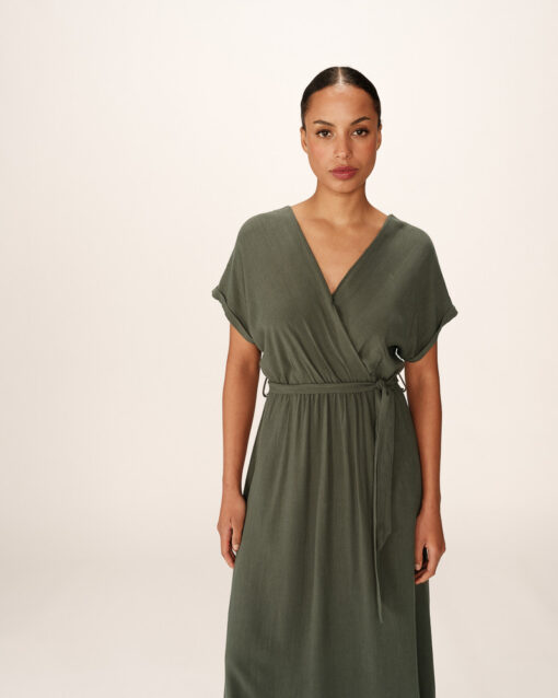 Grace & Mila Long Dress Vert Pollen