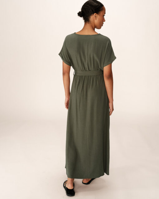 Grace & Mila Long Dress Vert Pollen