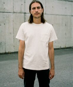Nudie Jeans Roy Heavy Slub T-Shirt Ecru