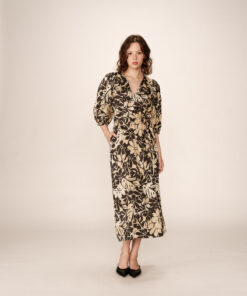Grace & Mila Long Dress Beige Pierino