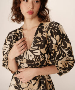 Grace & Mila Long Dress Beige Pierino