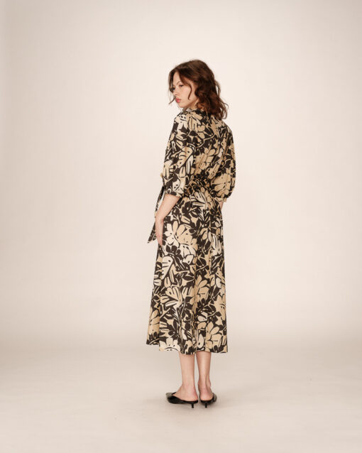 Grace & Mila Long Dress Beige Pierino