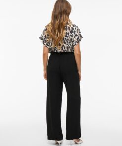 Vila Josa Wide Pants Black Beauty