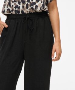 Vila Josa Wide Pants Black Beauty