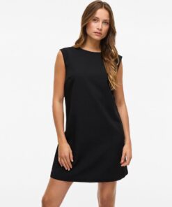 Vigery Short Dress Black