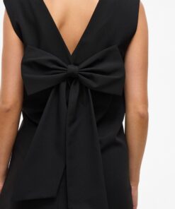 Vigery Short Dress Black