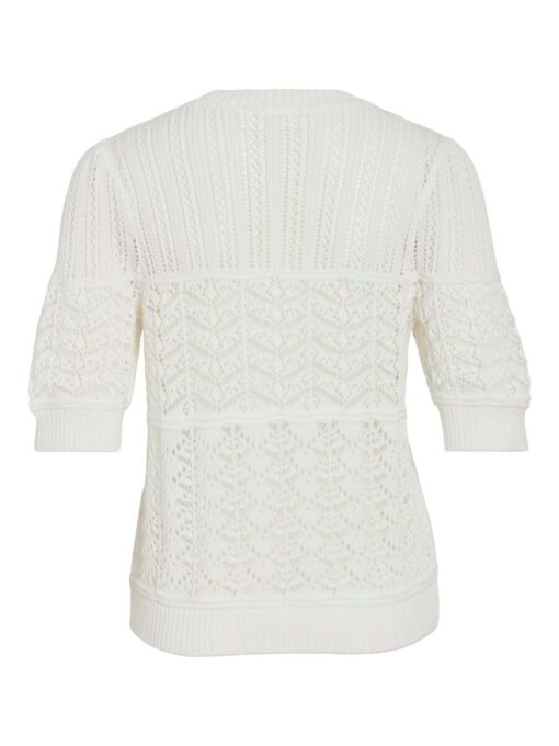 Vila Nya Knit Top Cloud Dancer