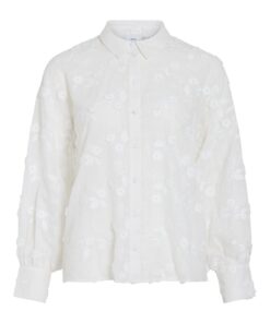 Vila Simone Shirt Snow White