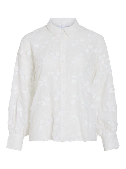 Vila Simone Shirt Snow White