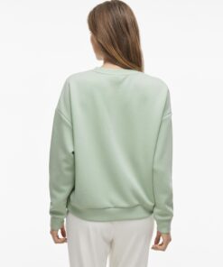 Vila Reflect New Emb Sweatshirt Silt Green