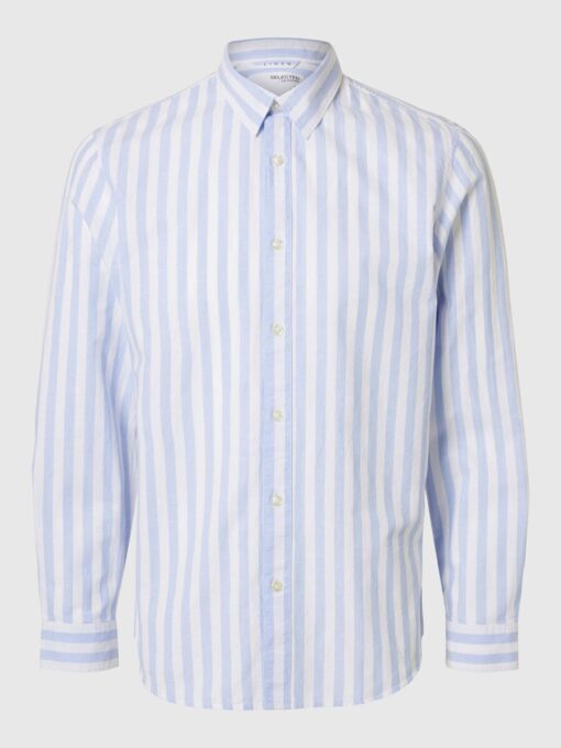 Selected Homme Sun Shirt Cashmere Blue