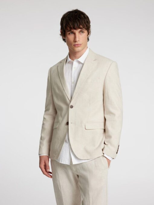 Selected Homme Regular Malik Sun Blazer Oatmeal