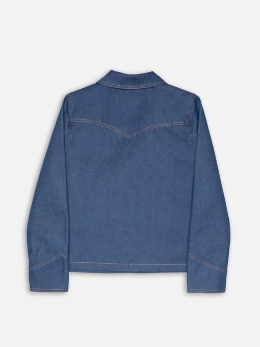 Nudie Jeans Kelly Western Denim Jacket Blue