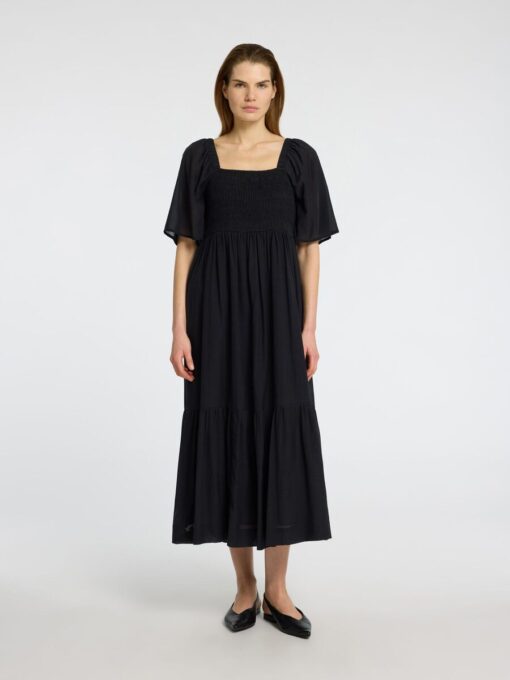 Selected Femme Dora Ankle Dress Black