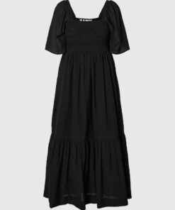 Selected Femme Dora Ankle Dress Black
